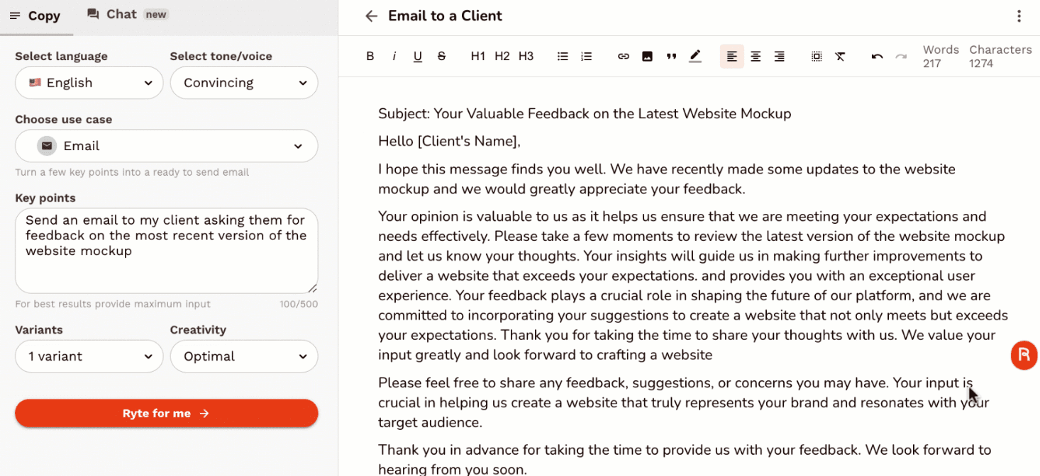Tool Interface Preview